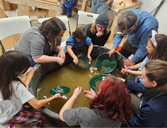 Group Panning Gold